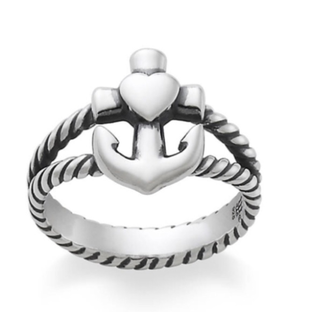 James Avery - Faith, Hope and Love Ring 6.5